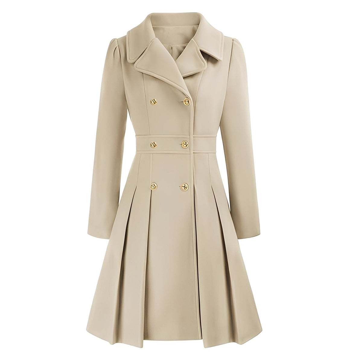 Audrey - Trench-coat femenino ajustable