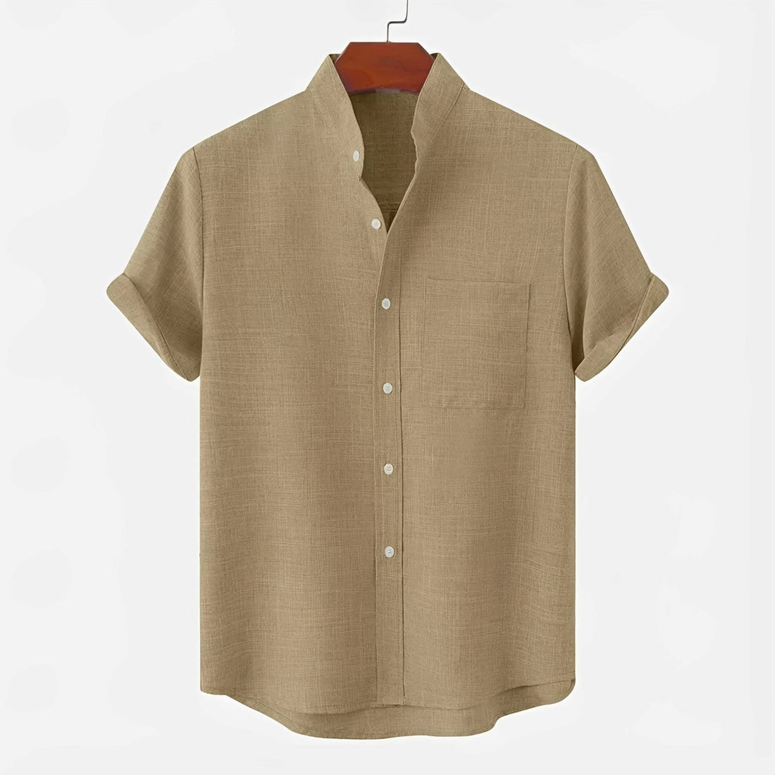 Garrett - Camisa Cómoda de Manga Corta