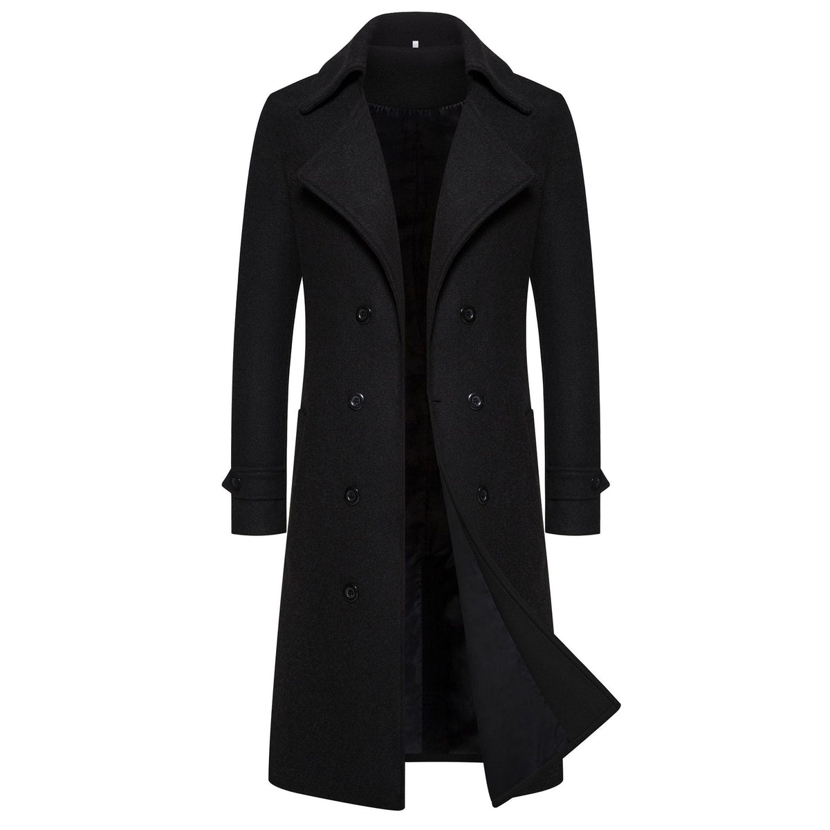 Frankie - Trench elegante de lana para hombres