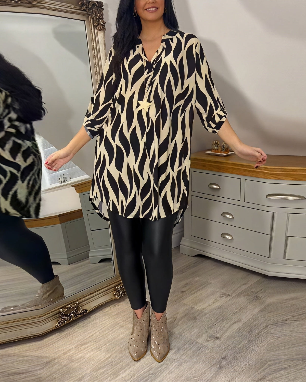 Eleanor - Blusa para dama con diseño