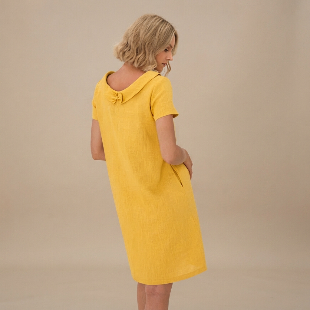 Laurette - Vestido Informal de Corte Holgado