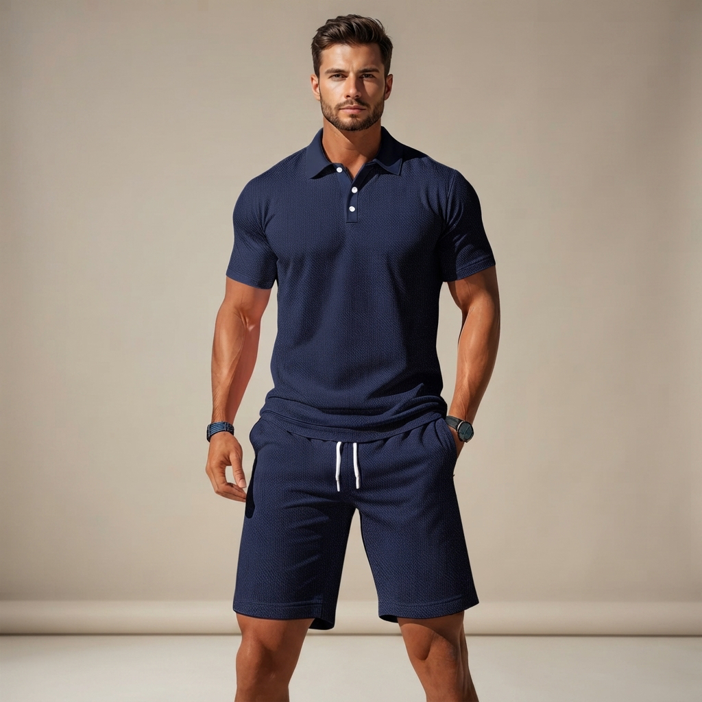 Ollie - Conjunto Casual Agradable y Fresco de Pantalones Cortos