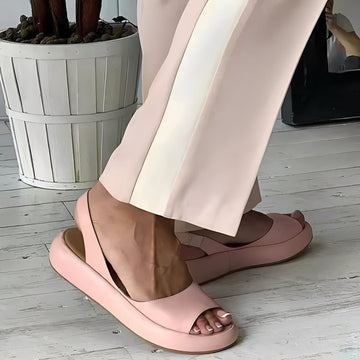 Martha - Sandalias Elegantes de Punta Abierta