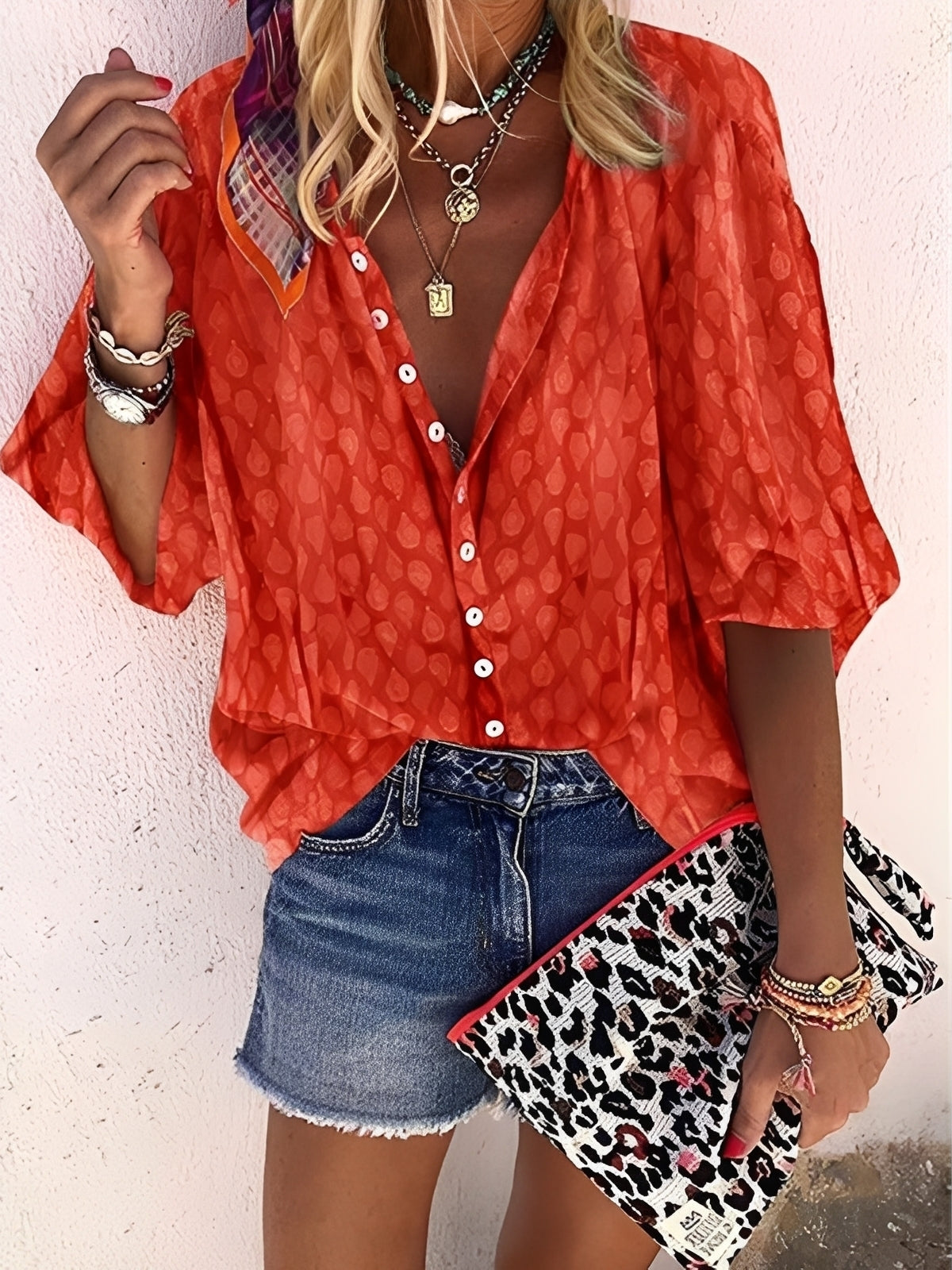 Jesse – Blusa para mujer – Casual y holgada