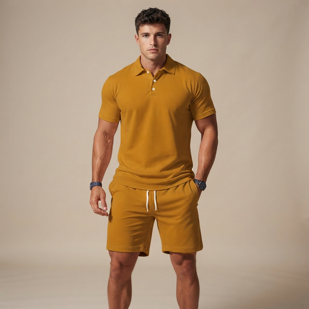 Ollie - Conjunto Casual Agradable y Fresco de Pantalones Cortos