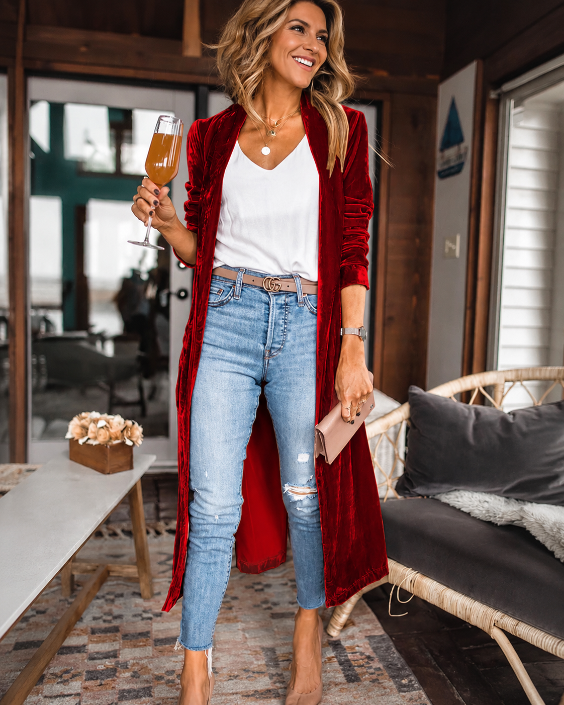 Ambra - Chaqueta Abierta Elegante