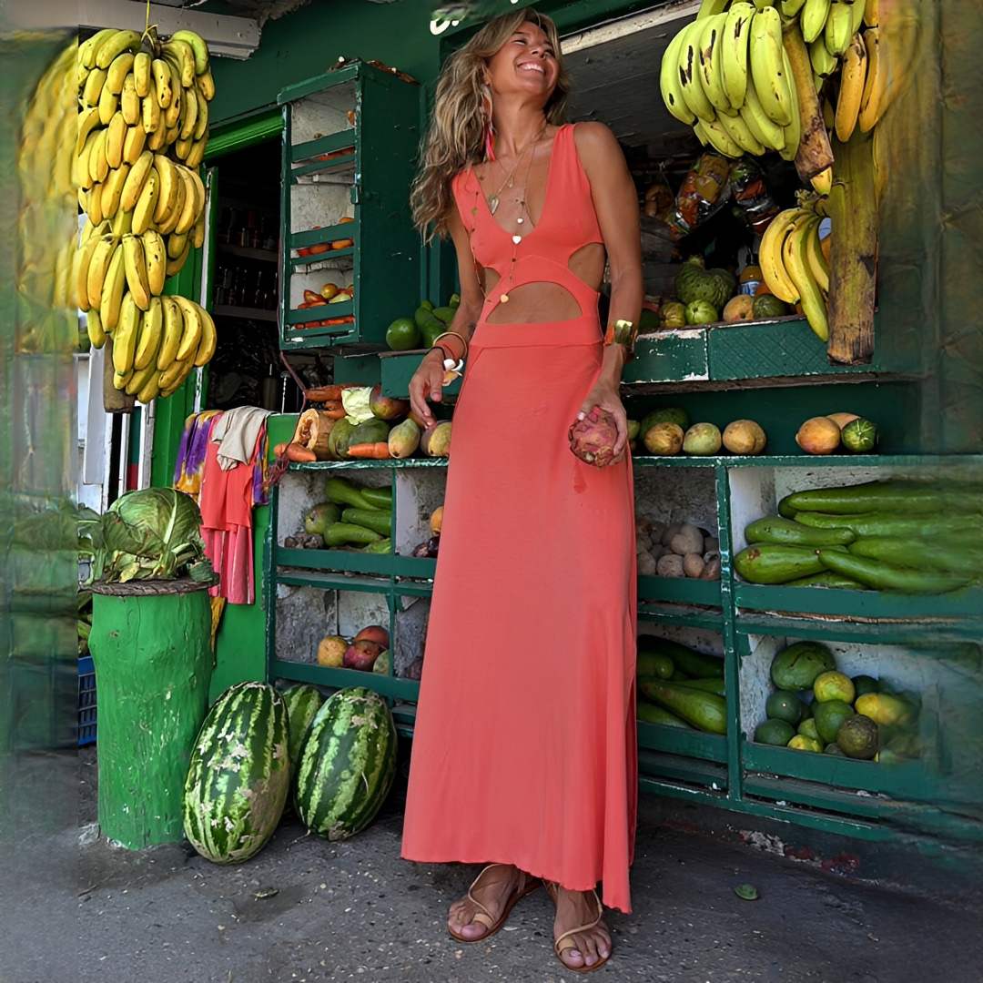 Narine - Vestido Bohemio Elegante