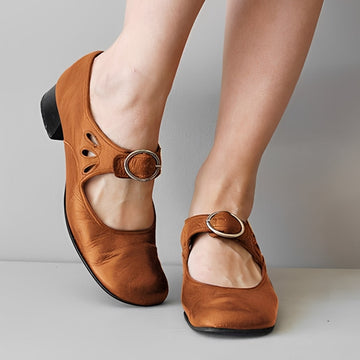 Navie - Sandalias Casual de Punta Redonda