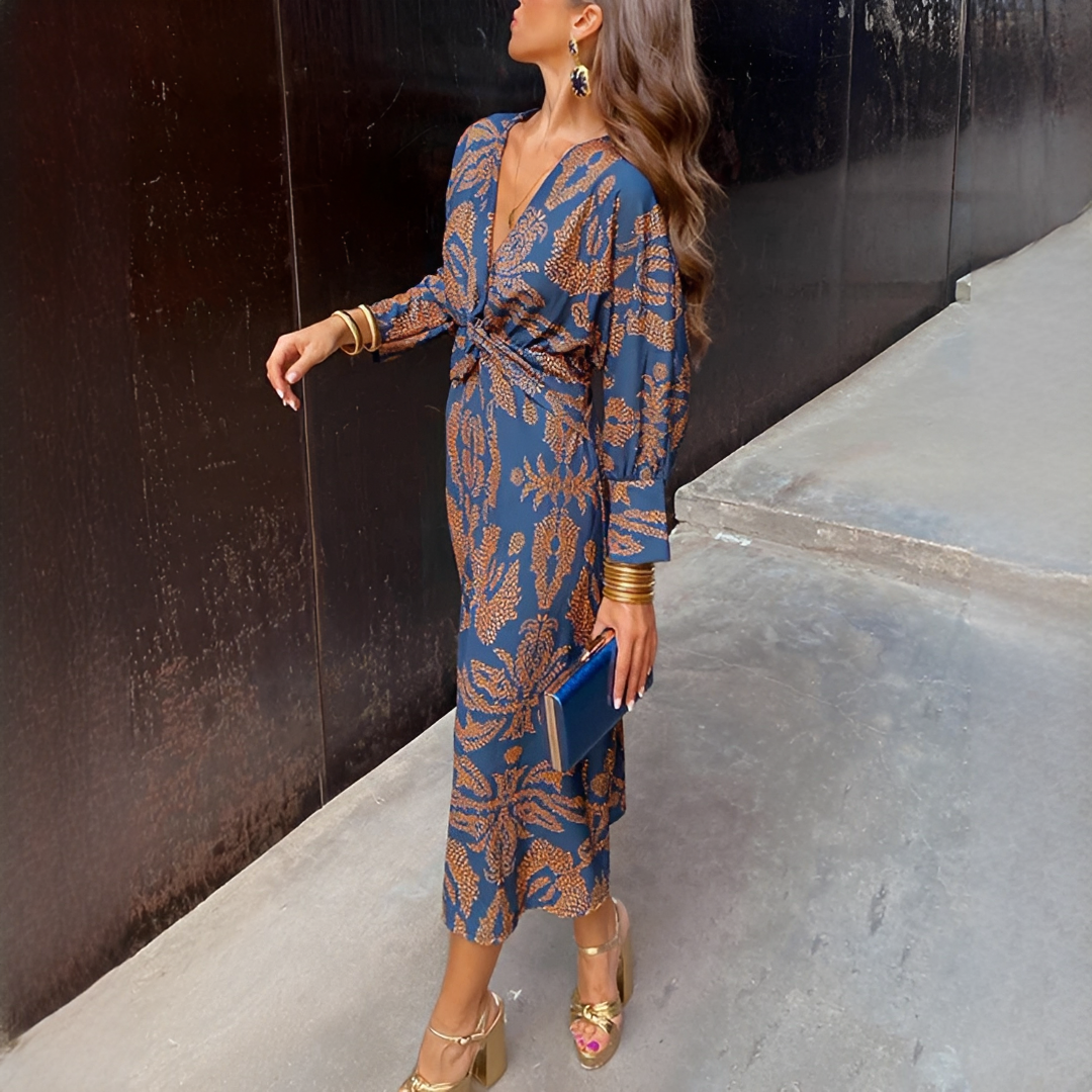 Elsie - Vestido maxi estiloso