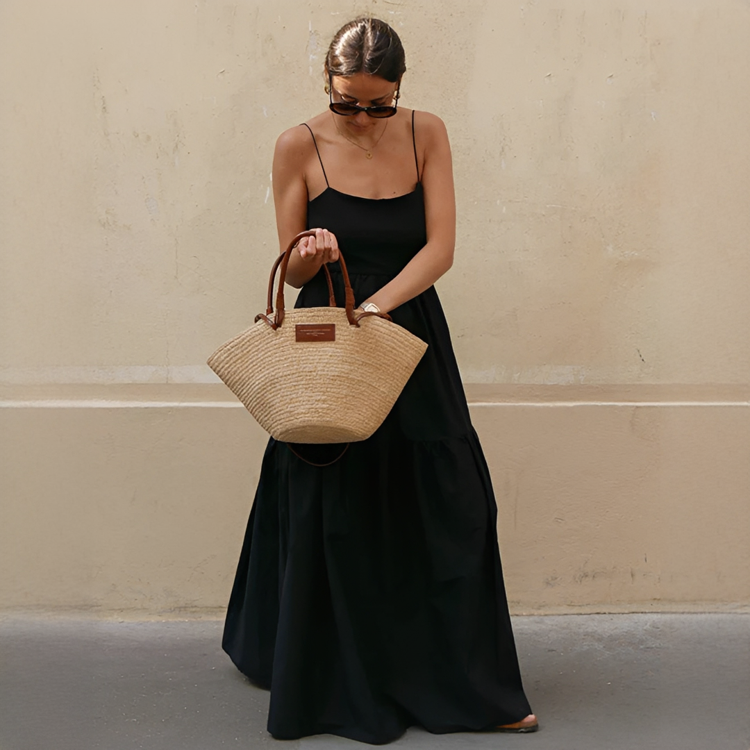 Melou - Vestido largo elegante y chic