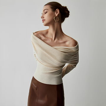 Venise - Top elegante de hombros descubiertos
