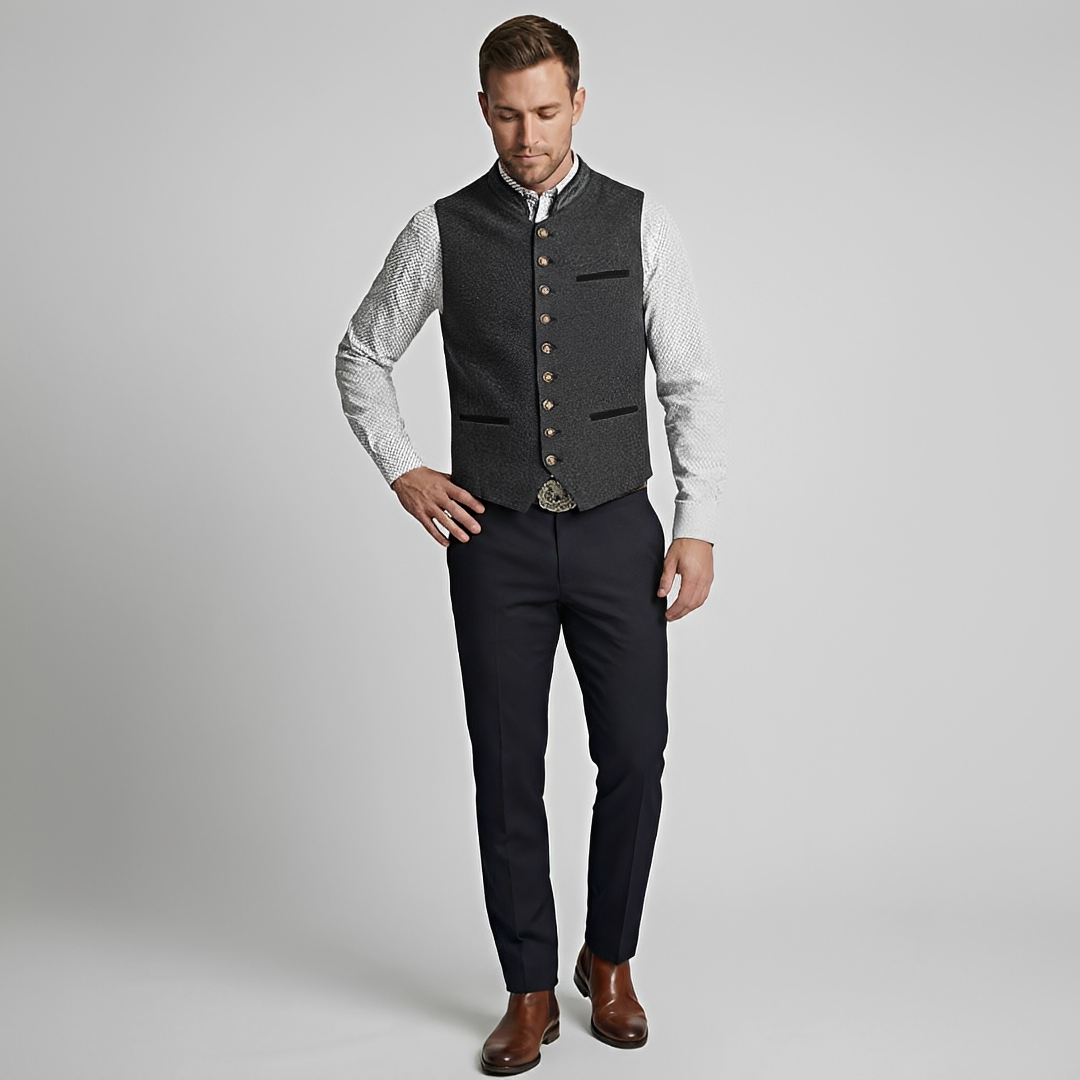 Kienne - Chaleco elegante y a la moda para hombres