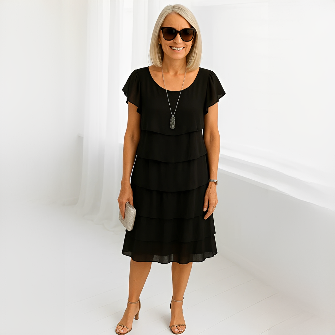 Keren - Vestido midi estiloso