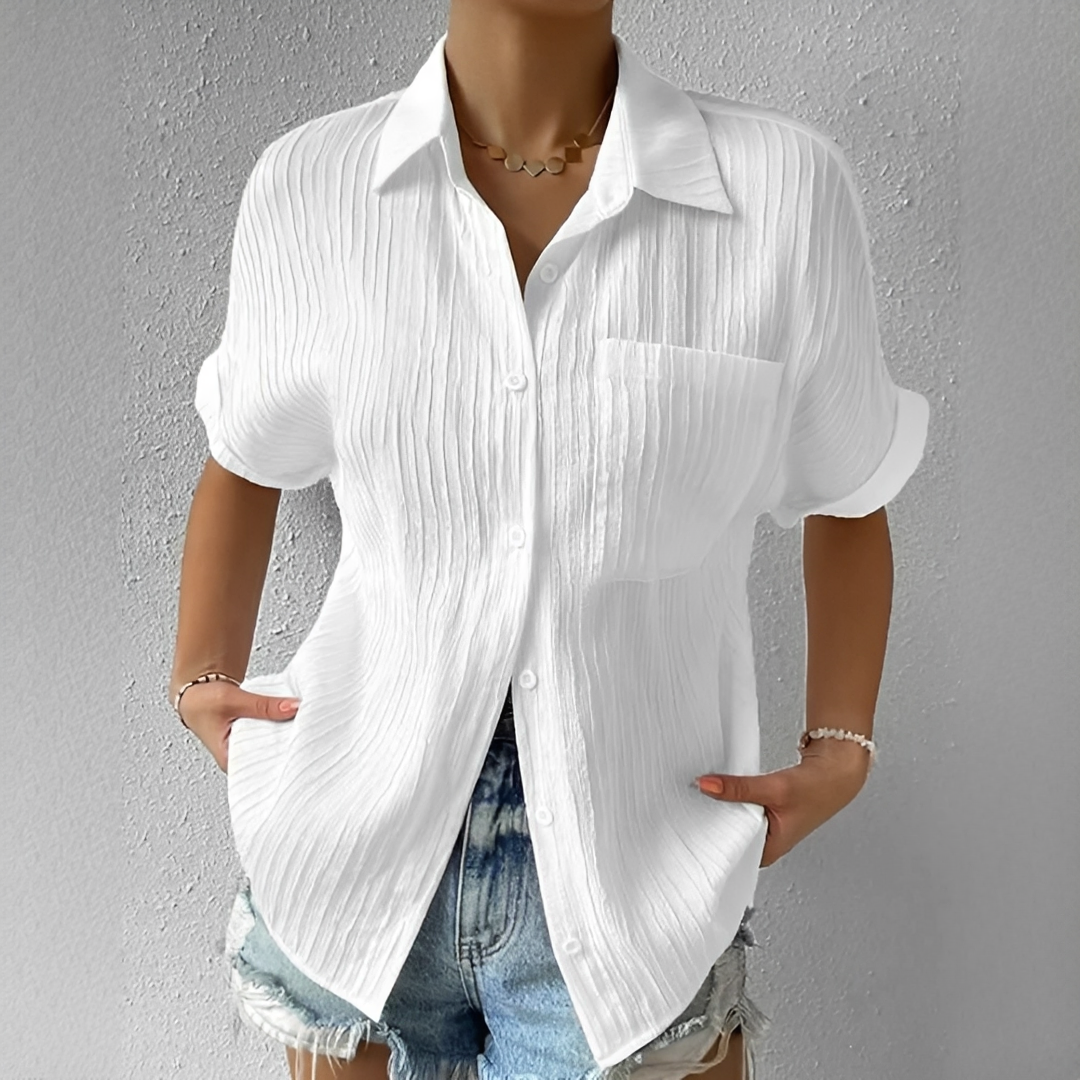 Jaime - Camisa Casual de Manga Corta