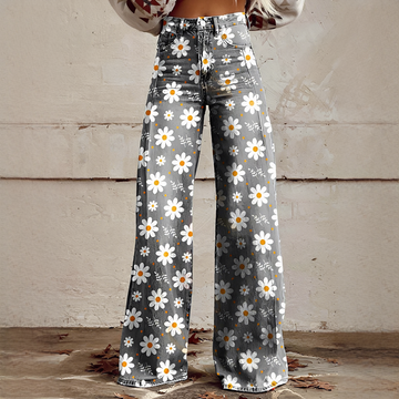 Shannon - Pantalones Anchos y Sofisticados