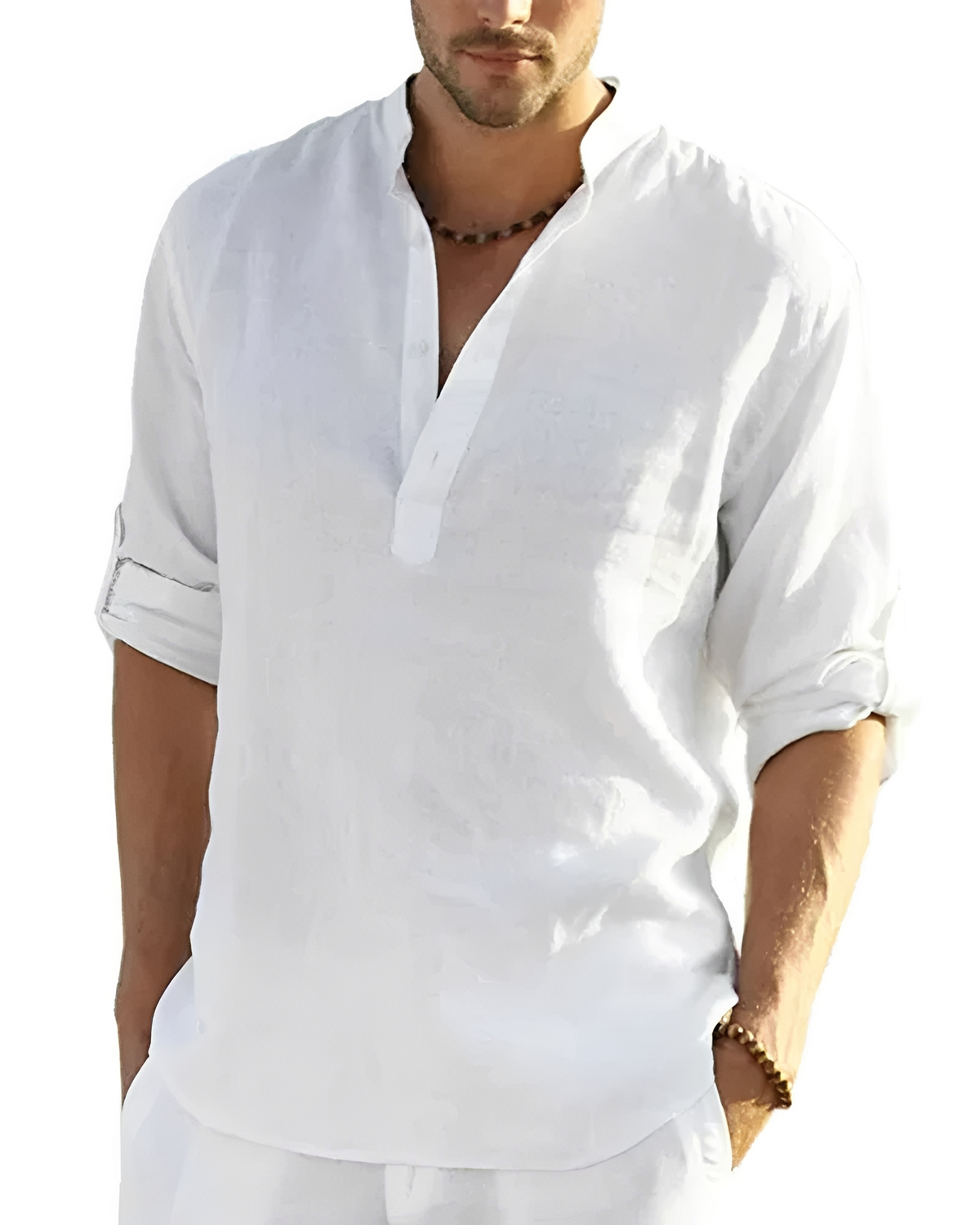 Tristan - Camisa Confortable con Cuello en V