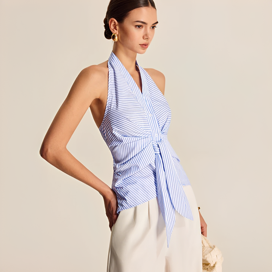 Kerren - Blusas Lujosas a Rayas