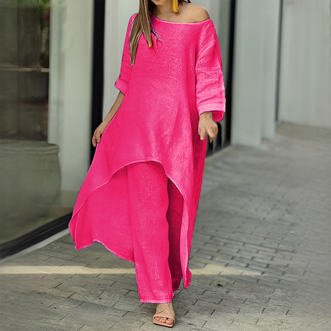 Shantelle - Conjunto dos piezas casual para mujer