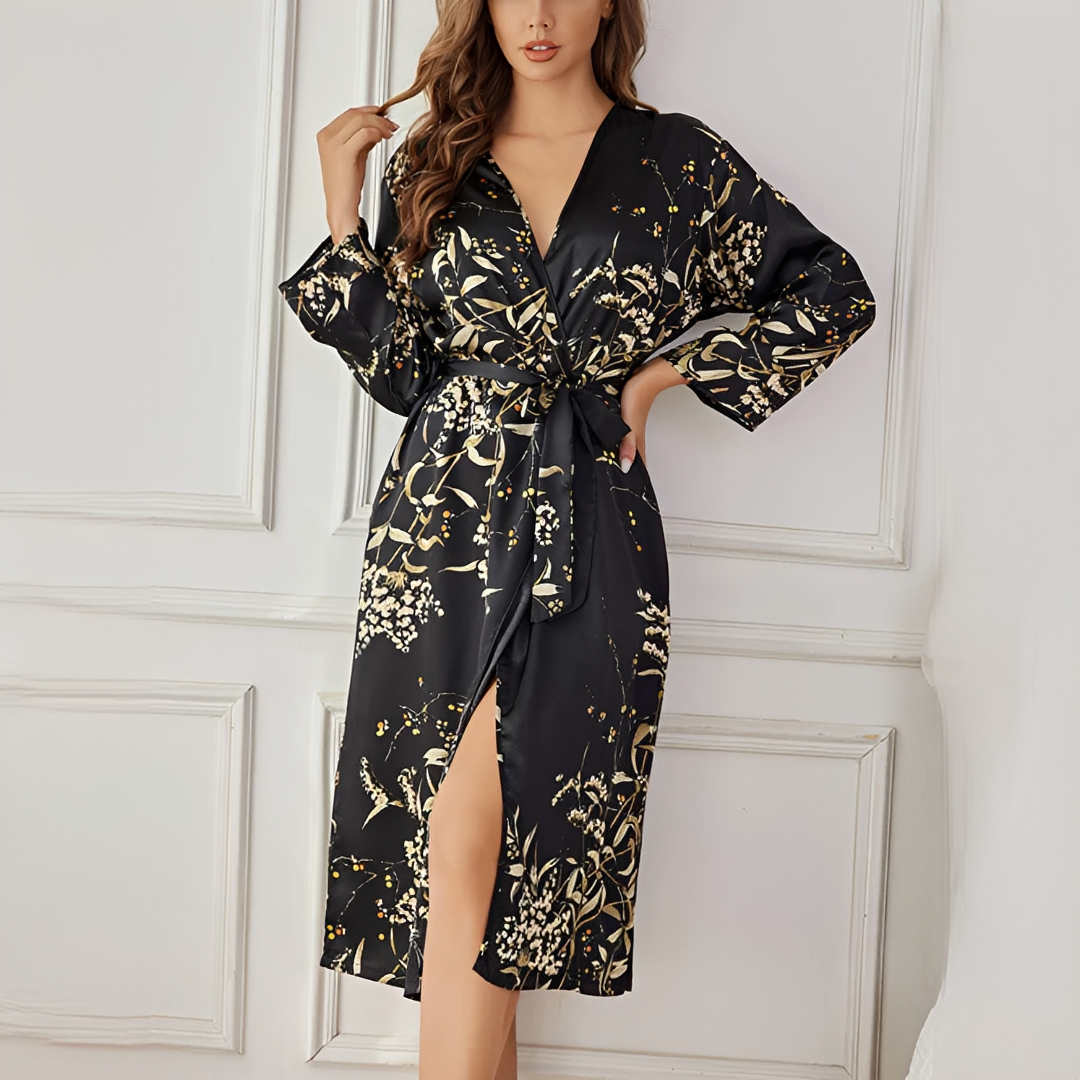 Pretchie - Vestido floral elegante para mujer