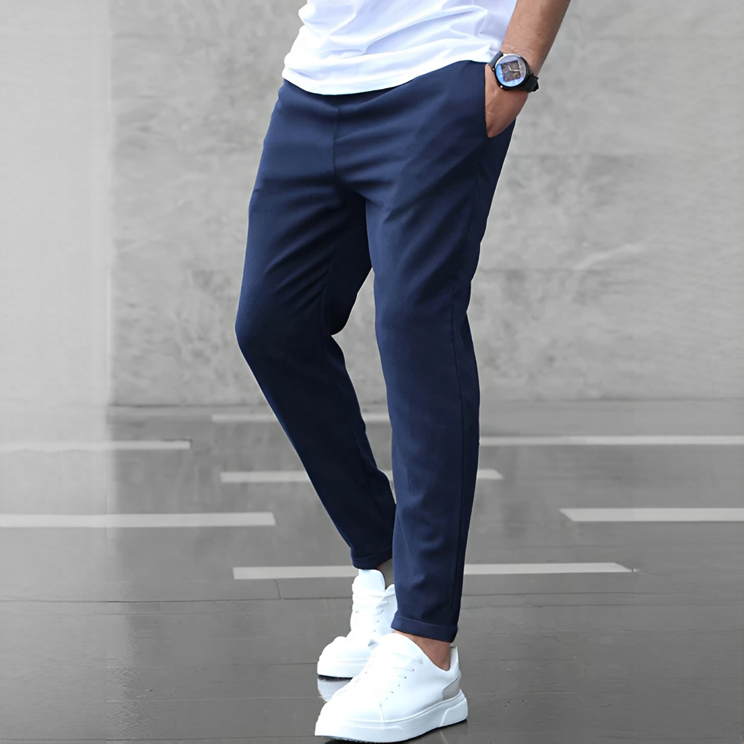 Klent - Pantalones extensibles y cómodos para hombres