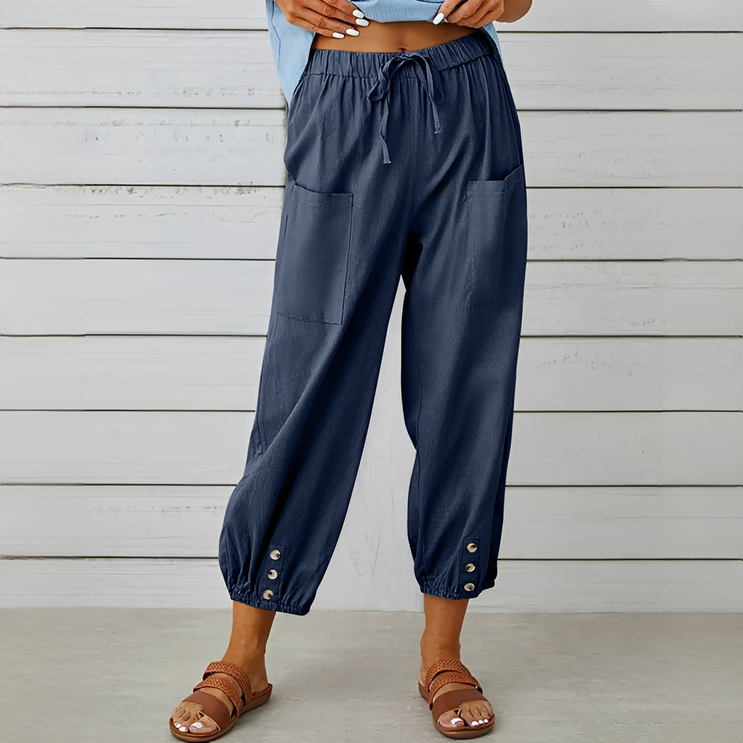 Scarlett - Pantalones Ajustables con Cordón