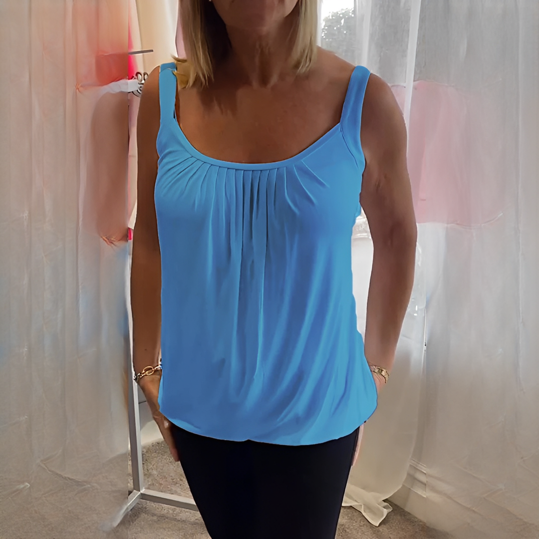 Catlyn - Blusa Casual Sin Mangas