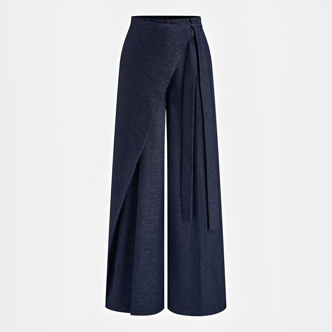 Leilani - Pantalones anchos asimétricos