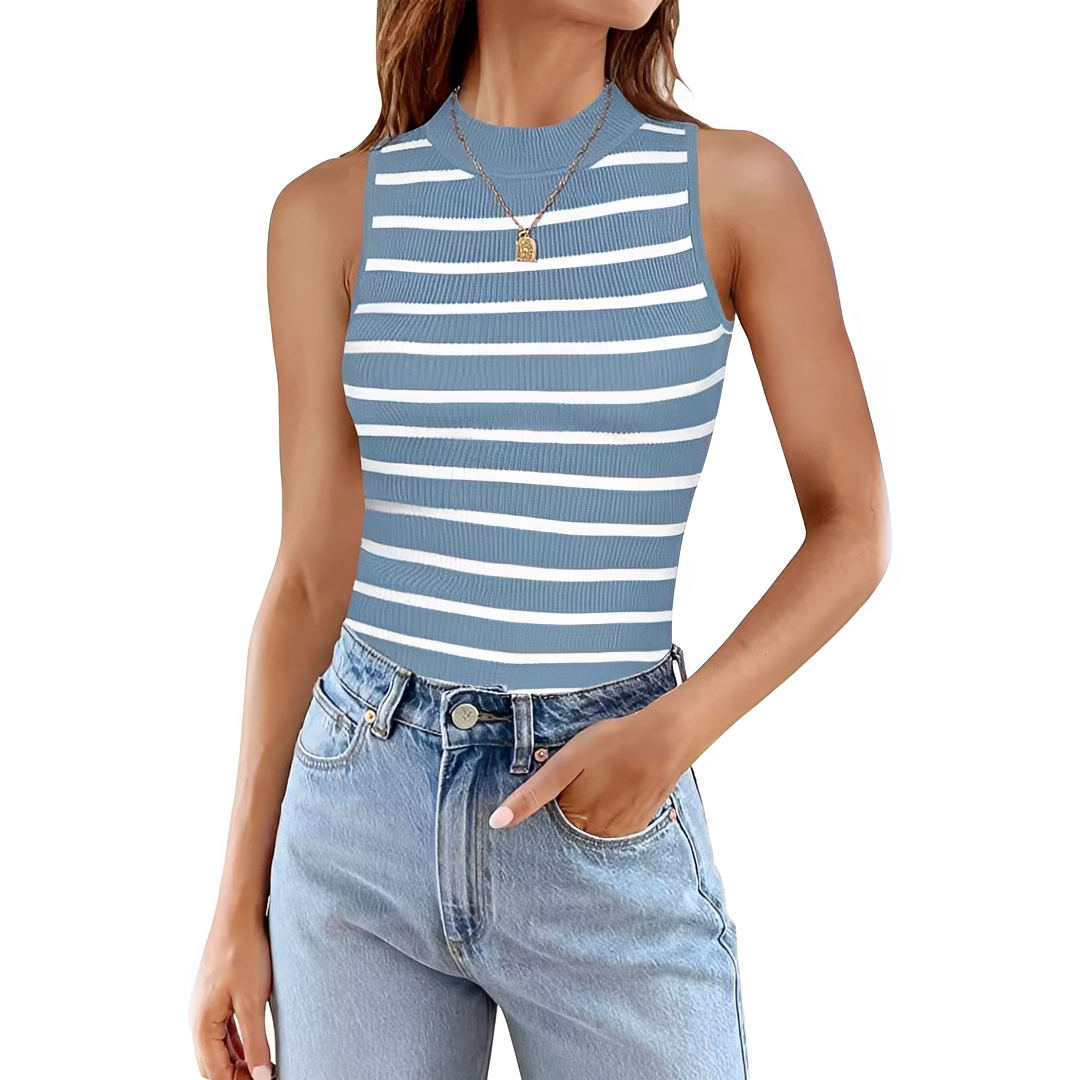 Therese - Top Casual a Rayas