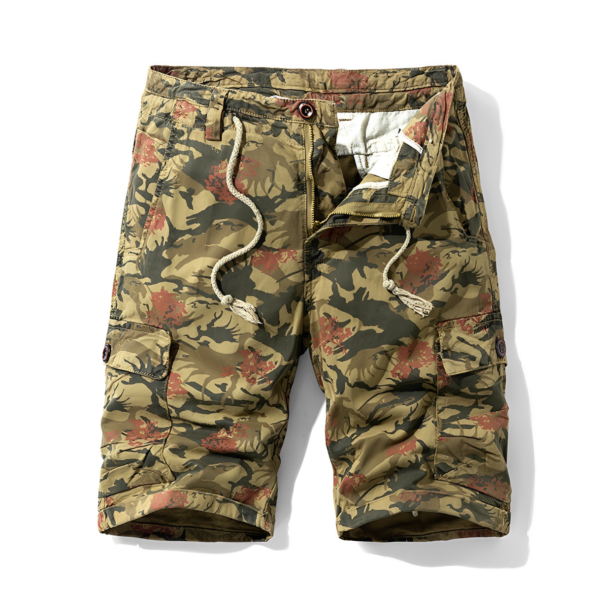Steve - Pantalones Cortos Cargo Holgados