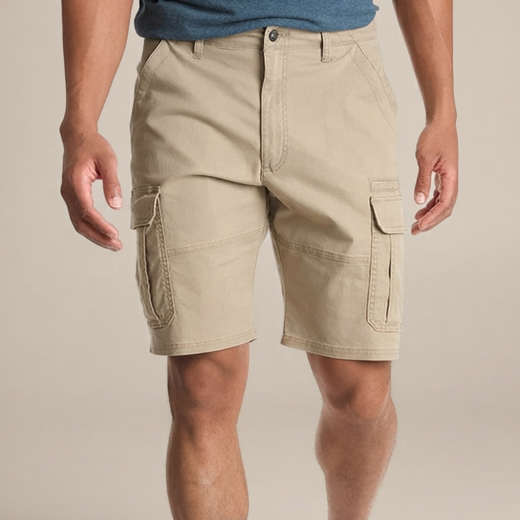 Brence - Pantalones Cortos Cómodos de Carga
