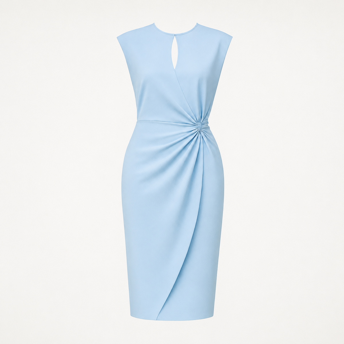Mirabel - Vestido Elegante y Estilizado sin Mangas