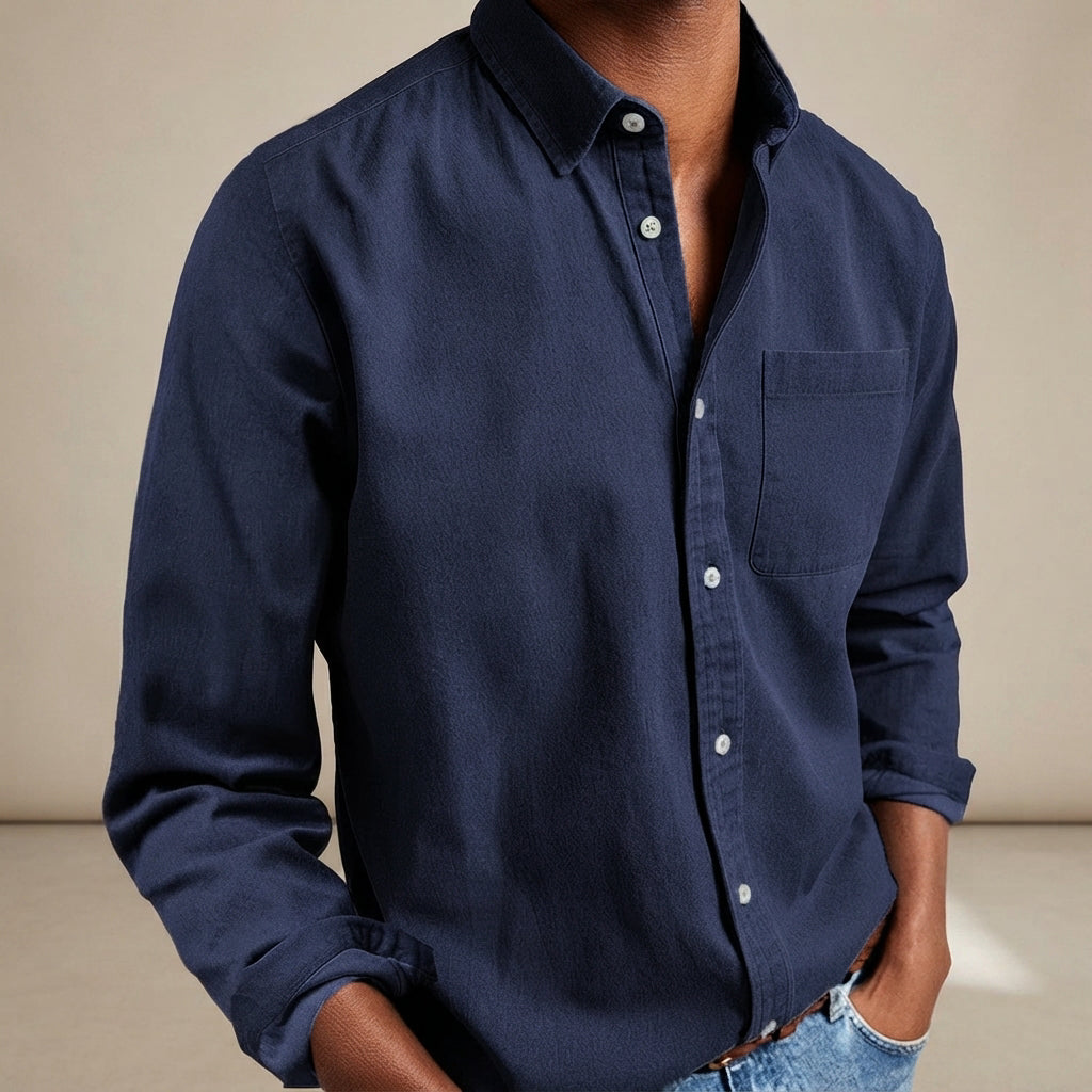 Wynford - Camisa Informal con Botones