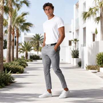 Benyamin - Pantalones Casuales de Corte Ajustado