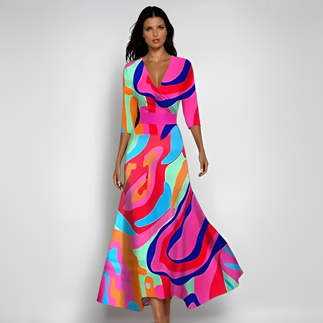 Emilia - Vestido Ajustado a la Moda
