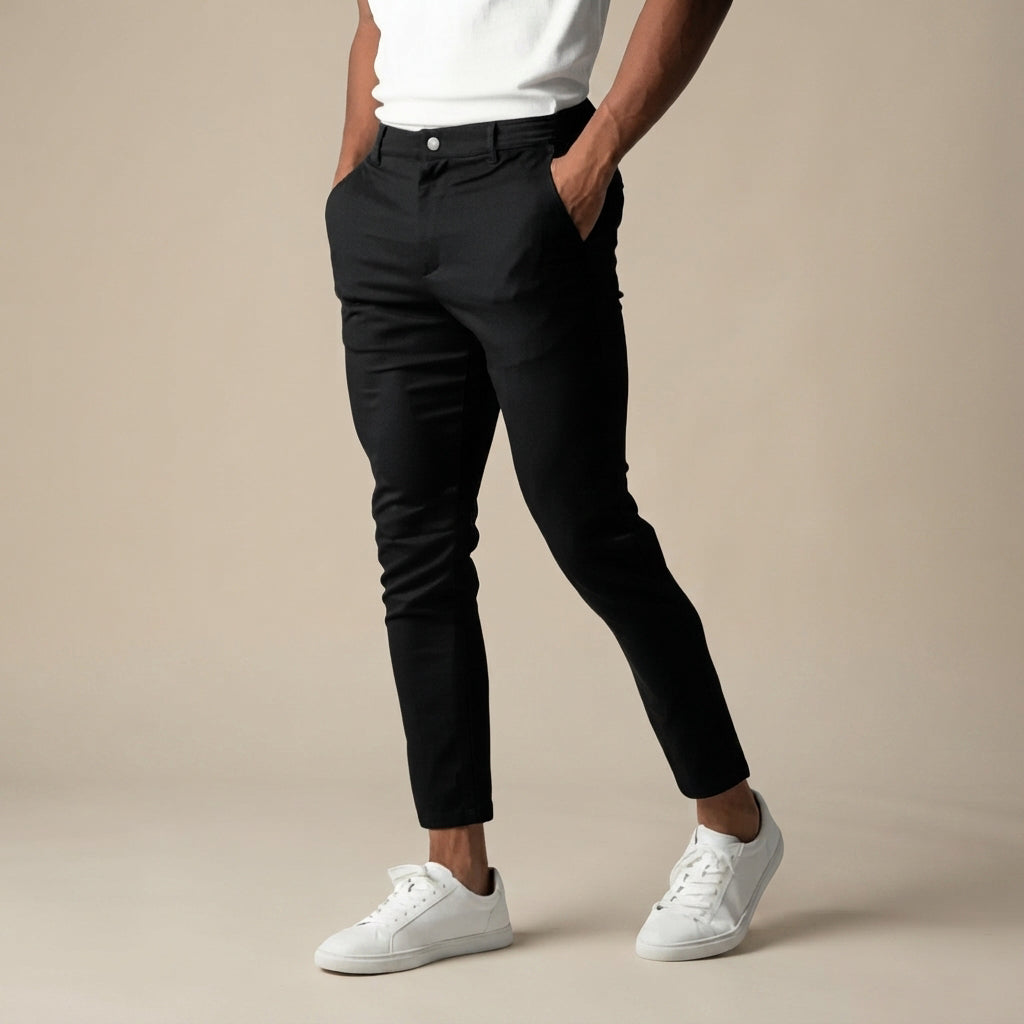 Benyamin - Pantalones Casuales de Corte Ajustado