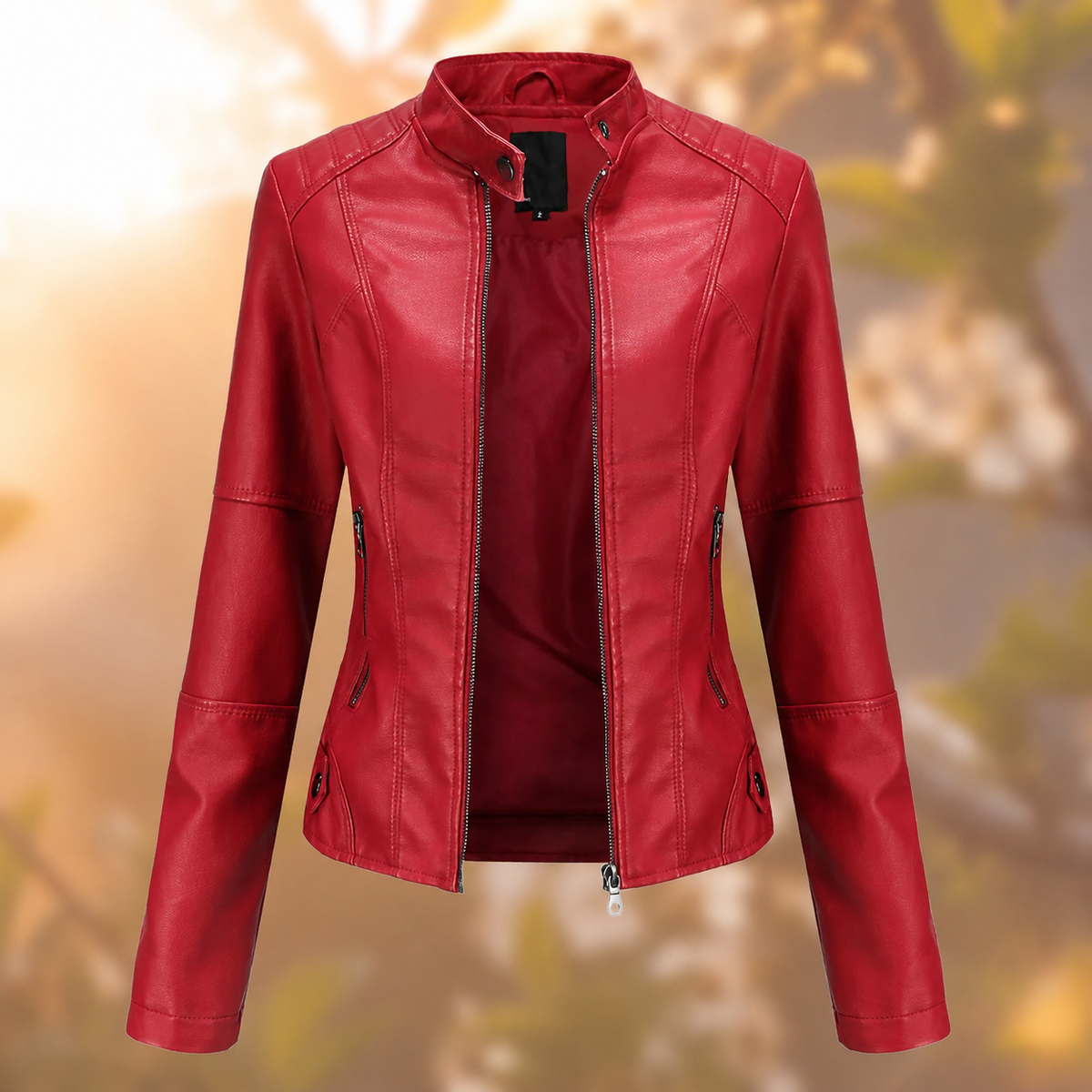 Fayth - Chaqueta con Cremallera Sofisticada