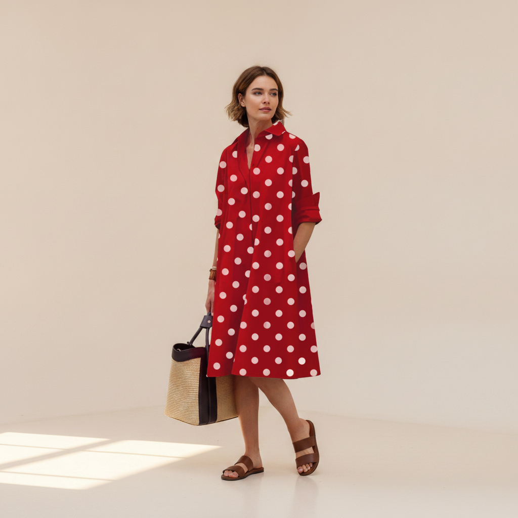 Gameela - Vestido Elegante y Holgado