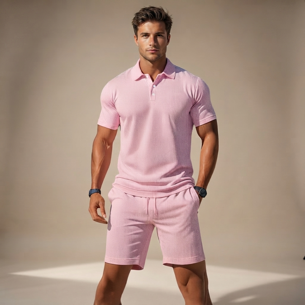 Ollie - Conjunto Casual Agradable y Fresco de Pantalones Cortos
