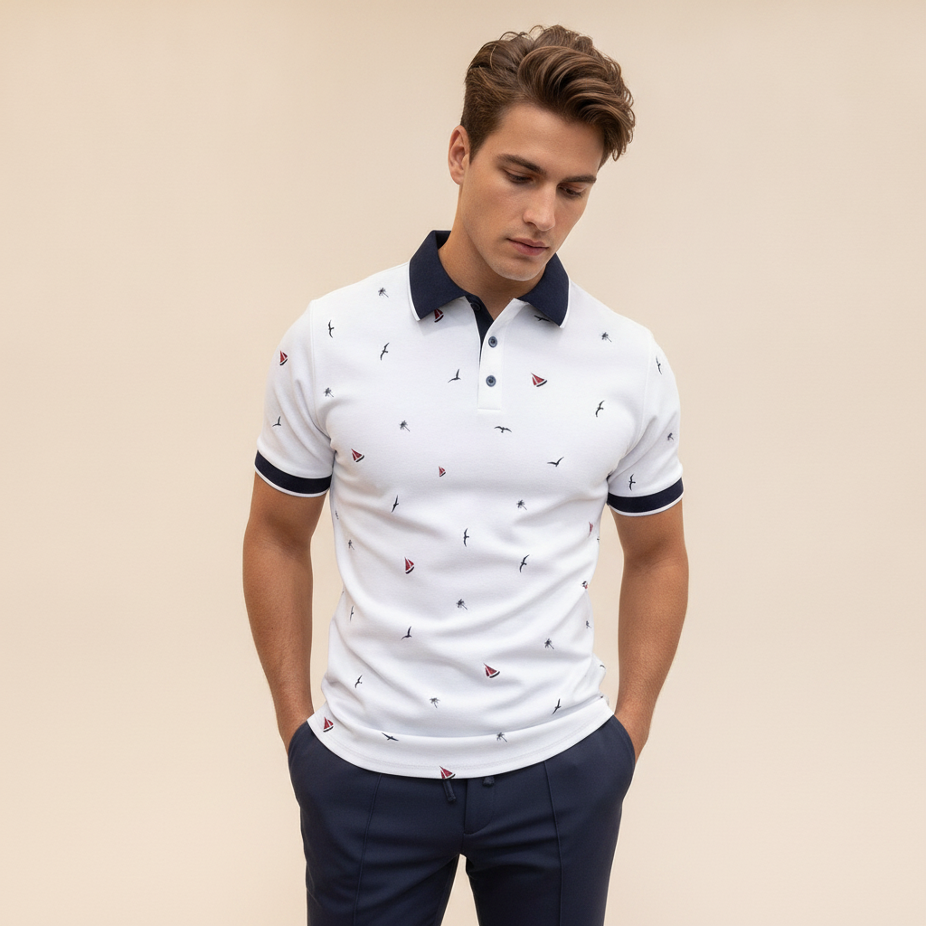 Bedario - Polo Casual de Moda