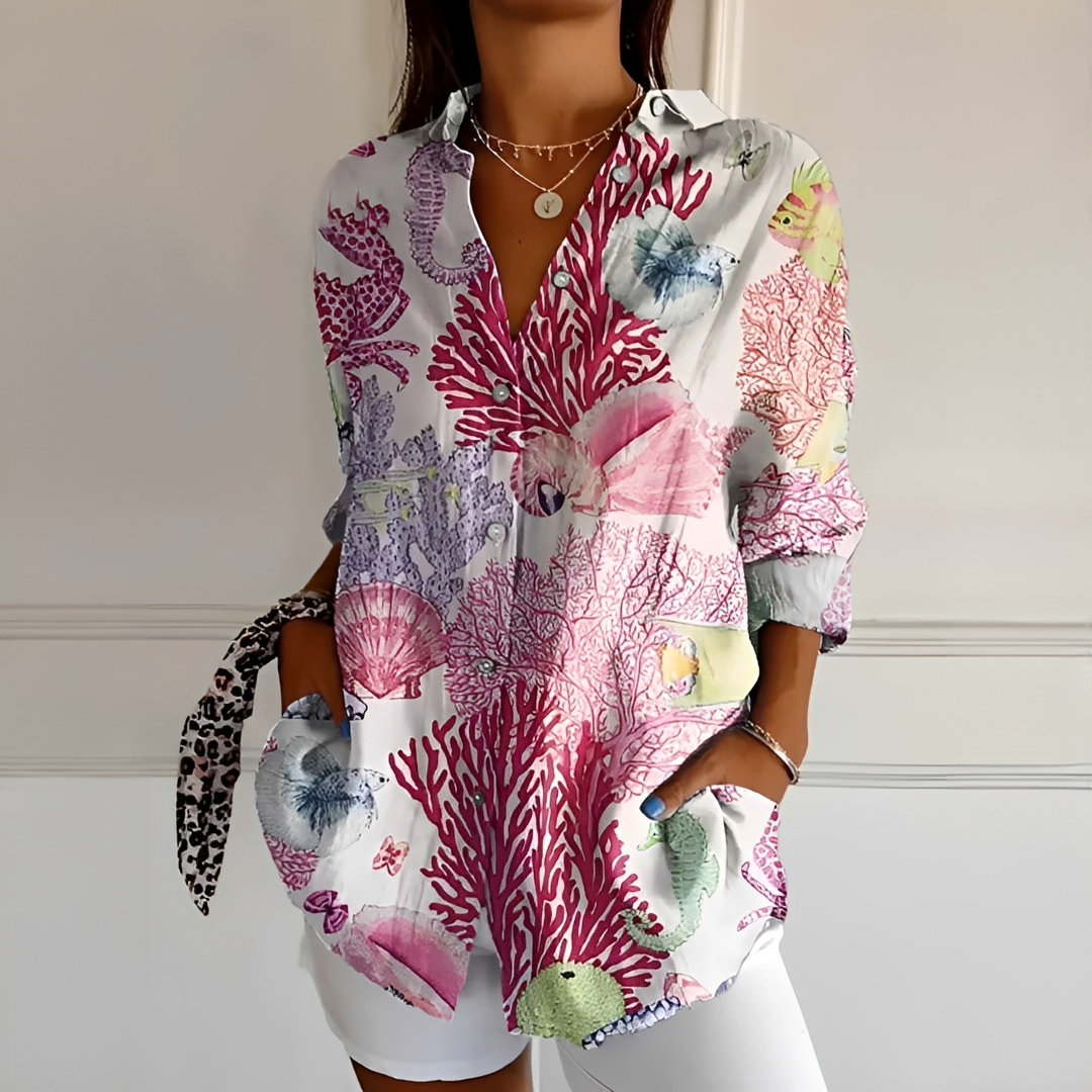 Eleanor - Camisa Sofisticada con Botones
