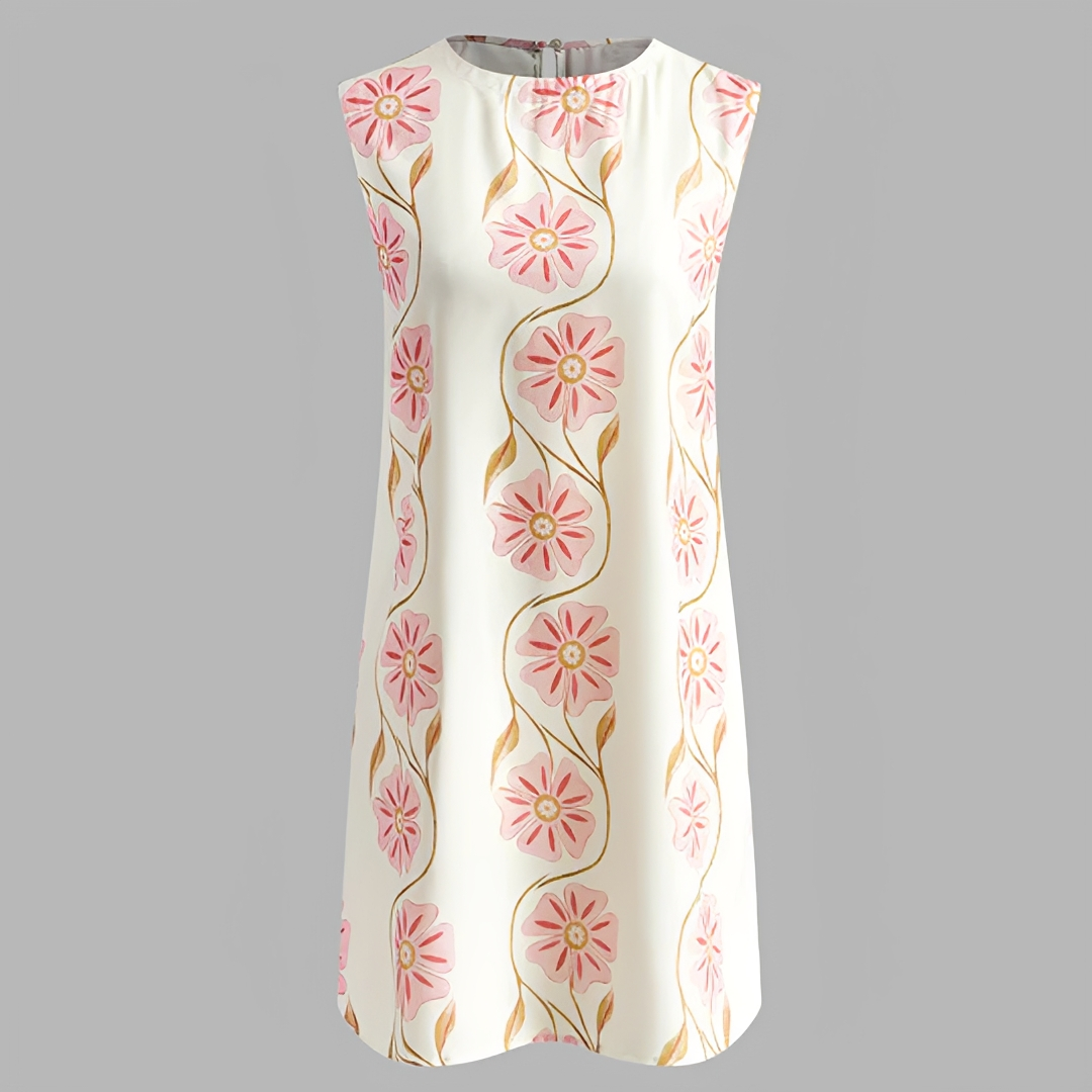 Kemberly - Vestido corto elegante sin mangas