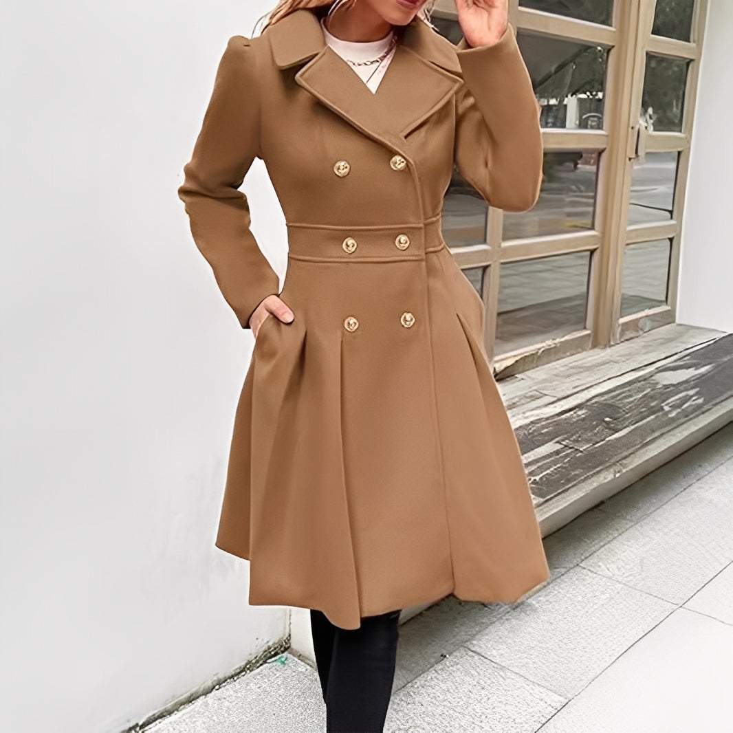 Audrey - Trench-coat femenino ajustable