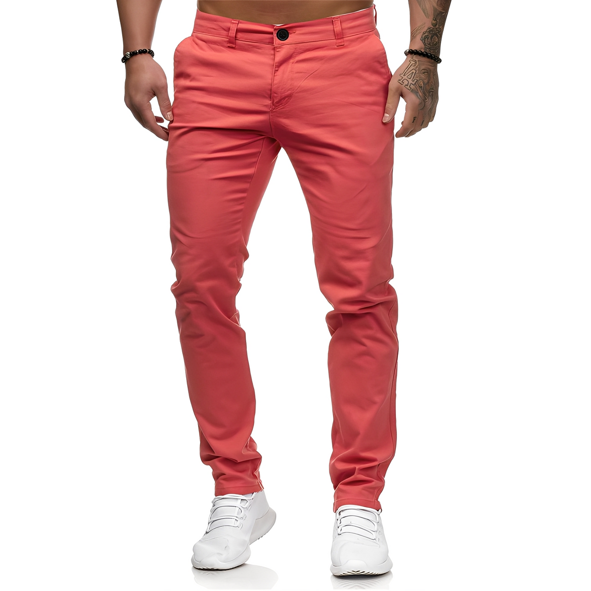 Colby - Pantalones confortables de corte ajustado