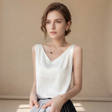 Trina - Blusa Elegante con Escote en V