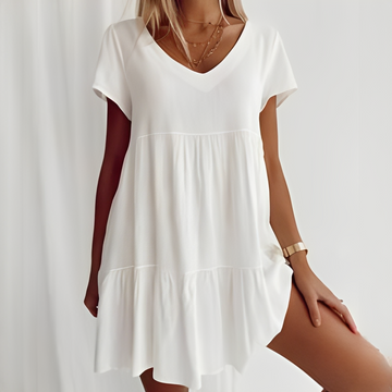 Judith - Mini Vestido Holgado Casual