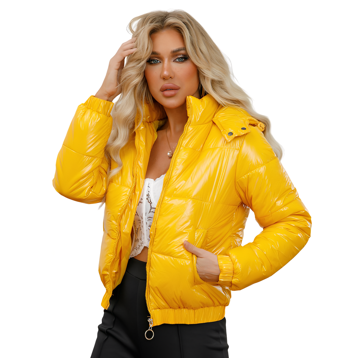 Yazmin - Chaqueta estilosa y abrigada