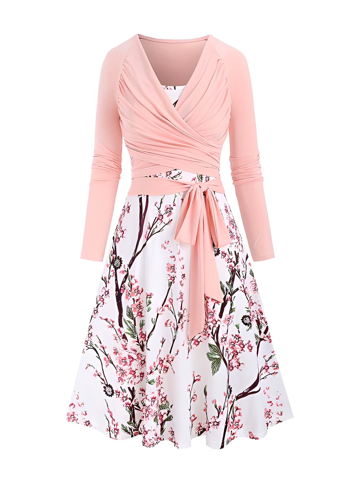 Lyra - Vestido Vintage de Doble Pieza