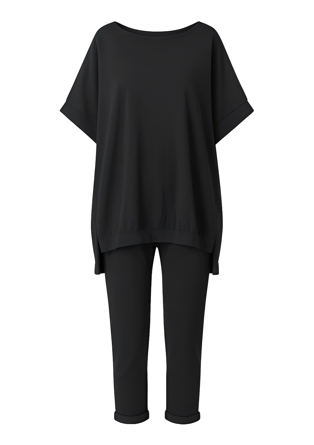 Samuella - Conjunto de Pantalones Informales de Corte Amplio