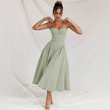 Michaela - Vestido Midi Sofisticado y Chic