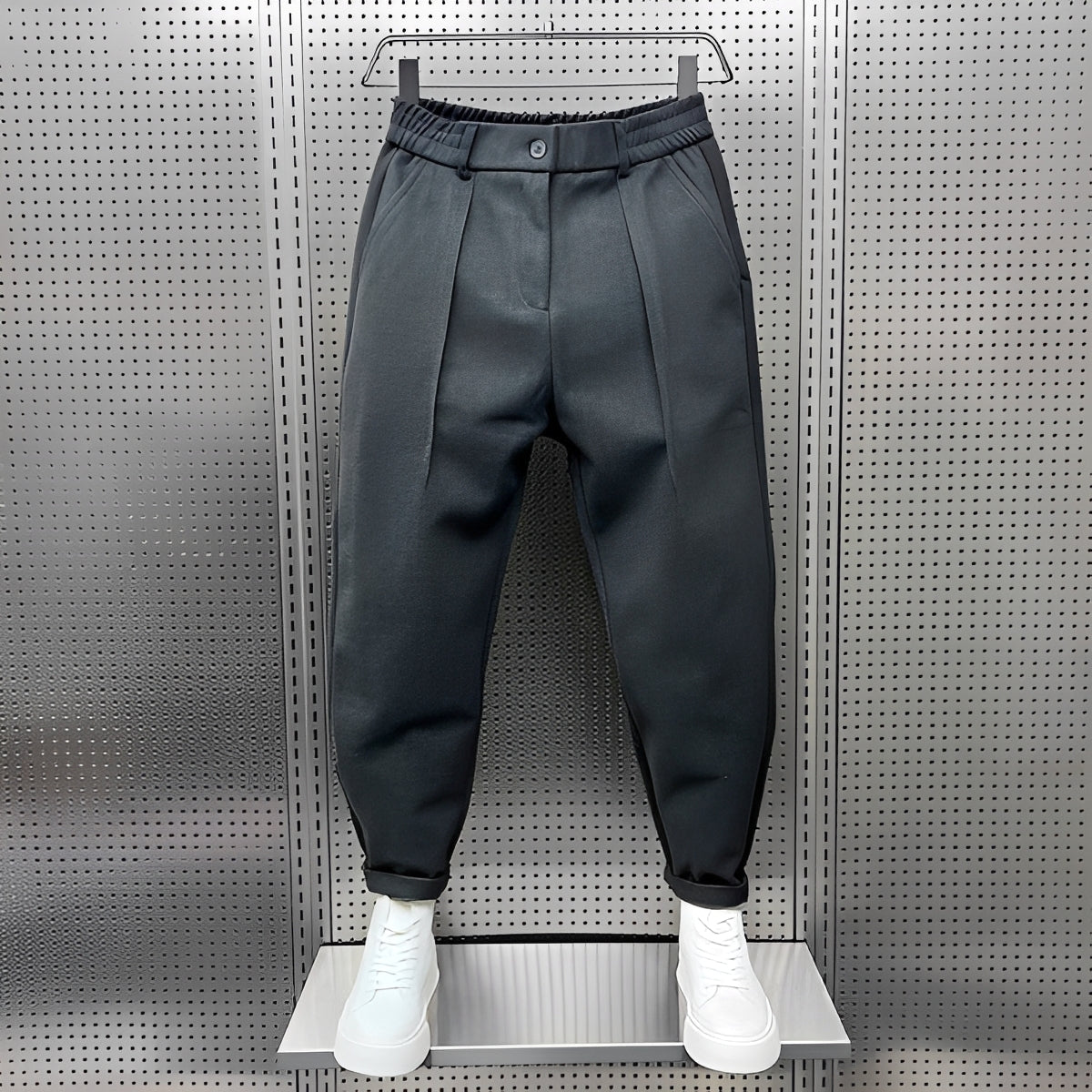 Mikael - Pantalones de Corte Relajado para Estilo Casual